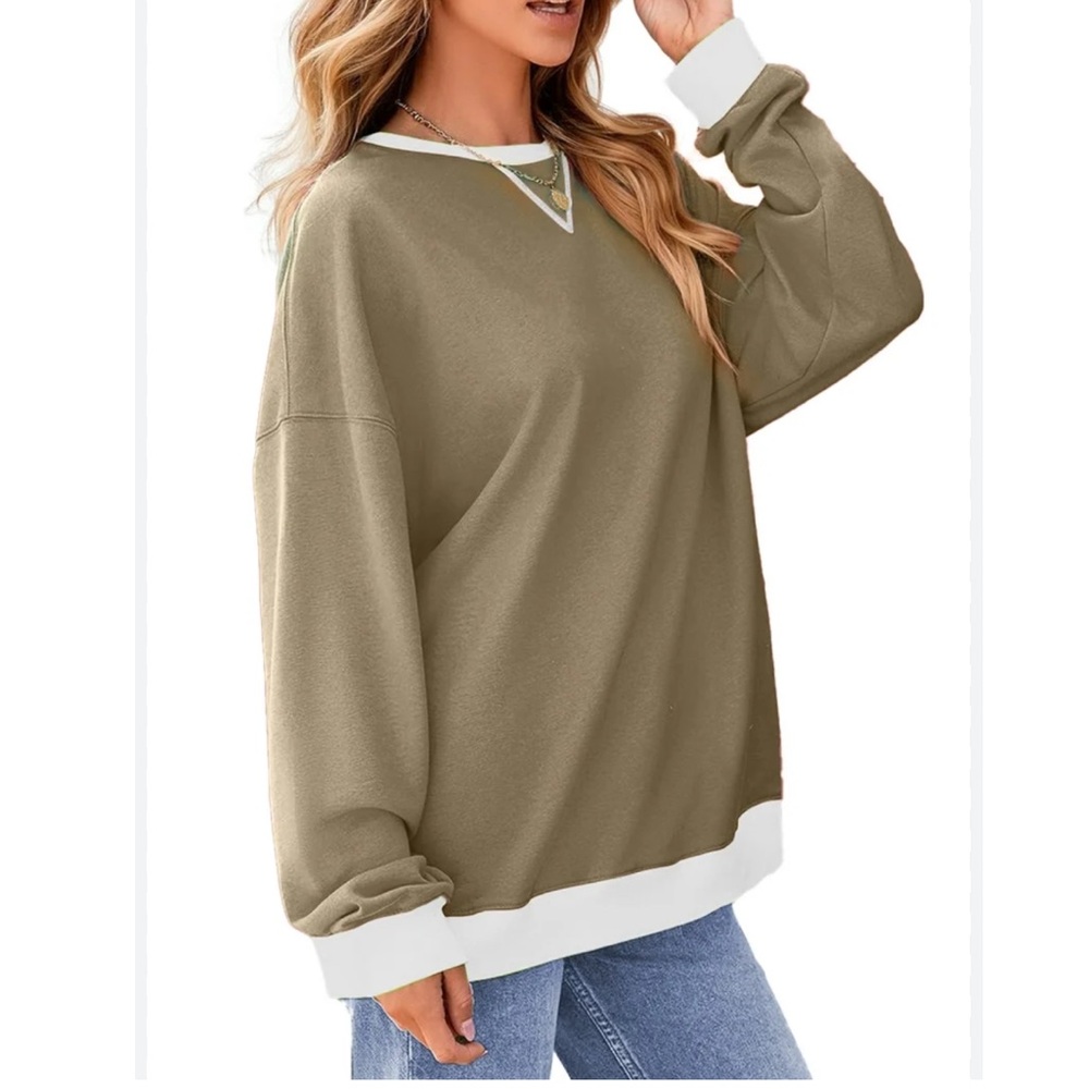 Oversized Sweatshirt Pullover Size XL